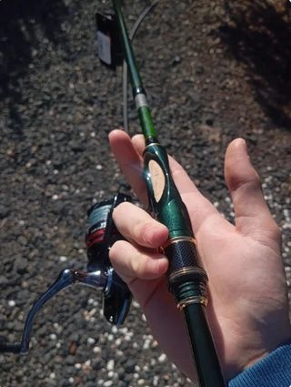 Caña y Carrete Spinning Rockfishing Nuevos
