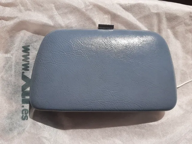 Bolso de mano azul