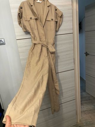 Mono beige mujer