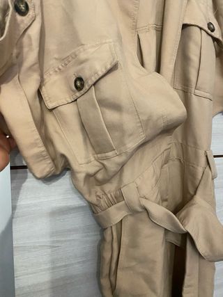 Mono beige mujer