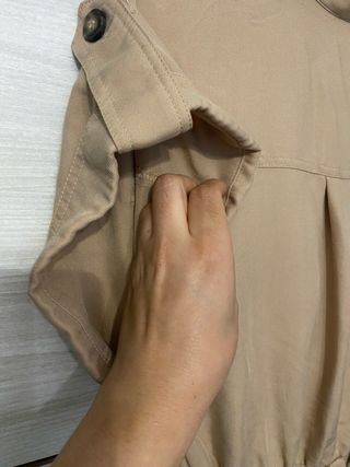 Mono beige mujer