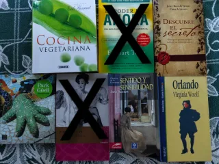 Libros variados
Precio por unidad