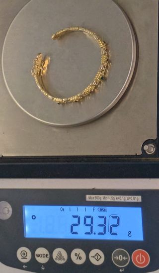 Pulsera Oro 17k 29,33gr 18cm