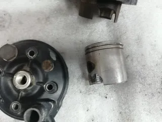 Cilindro Piston Culata Minarelli Negro