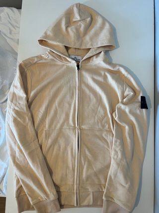 Sudadera Stone Island Beige con Capucha