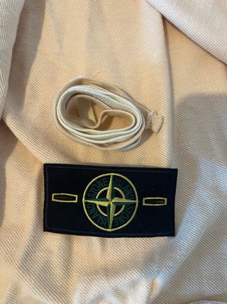 Sudadera Stone Island Beige con Capucha