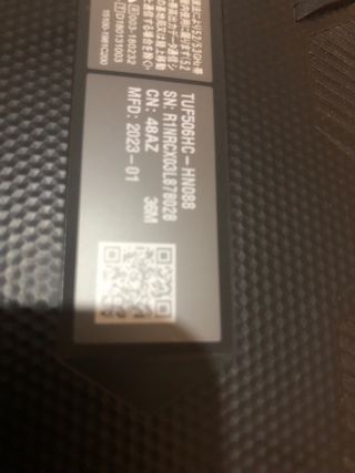 Asus Tuf Gaming F15 Portátil