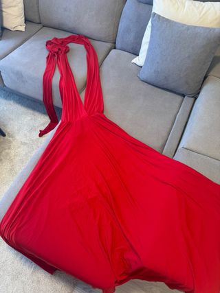 Vestido rojo fiesta talla S
