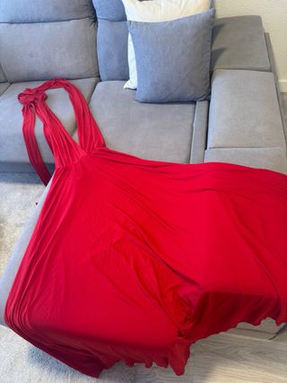 Vestido rojo fiesta talla S