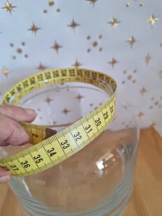 Bombonera cristal vintage uvas