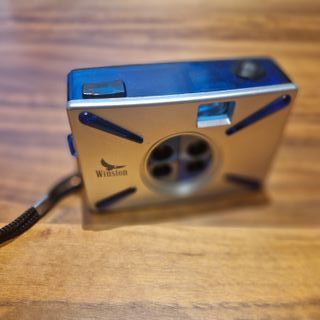 Lotto di 2 fotocamere pubblicitarie vintage SunTone Winston