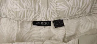 Falda Esmara verde estampado hojas