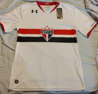 Camiseta São Paulo Oficial Talla XL con etiqueta