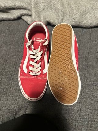 Vans Rojas Talla 36