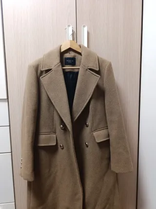 Abrigo lana Woman Talla M El Corte Inglés