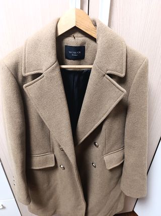 Abrigo lana Woman Talla M El Corte Inglés