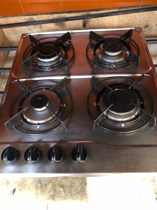 Encimera de gas 4 fuegos