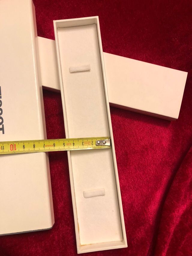 Scatola Tissot per orologio vintage