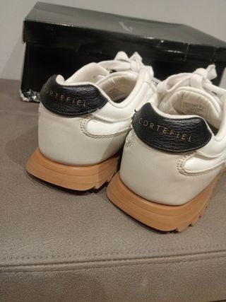 Zapatillas blancas Cortefiel T.38