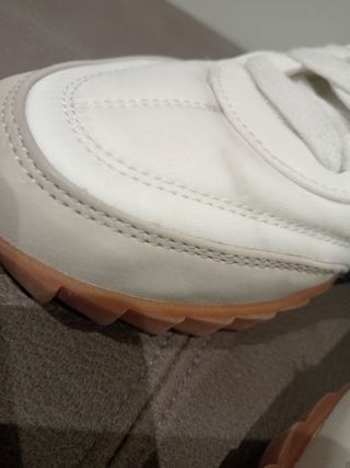 Zapatillas blancas Cortefiel T.38