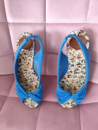 Sandalias Tommy Hilfiger Azul Flores
