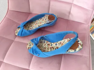 Sandalias Tommy Hilfiger Azul Flores
