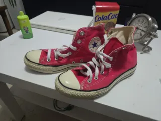 Zapatillas Converse Altas Rosas