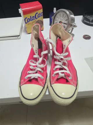 Zapatillas Converse Altas Rosas