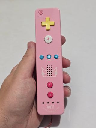 ** 1 mando wii Peach con Motion plus nintendo 