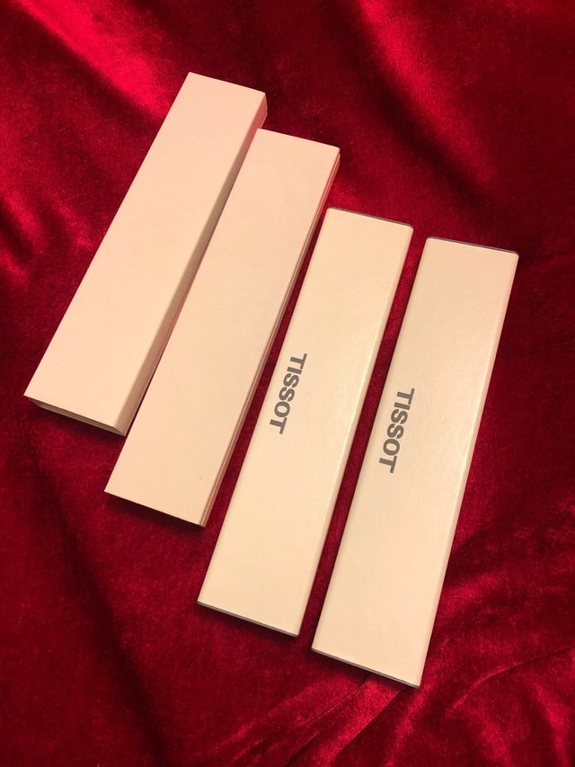 Tissot 2 scatole orologio vintage