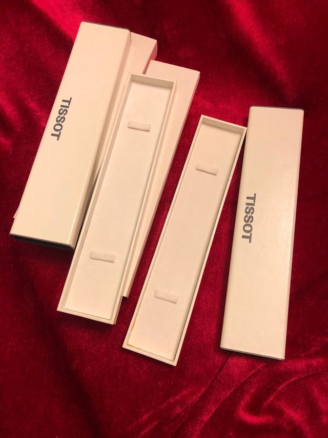 Tissot 2 scatole orologio vintage