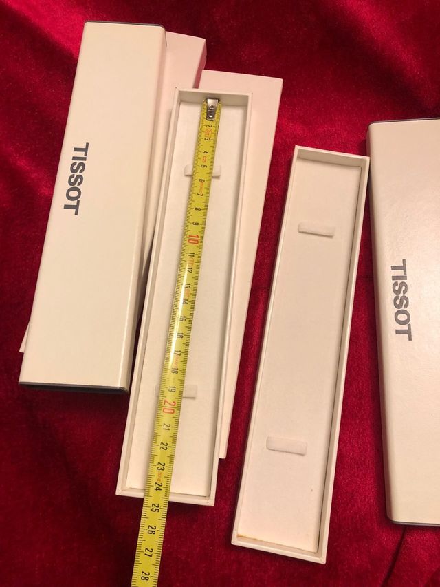 Tissot 2 scatole orologio vintage