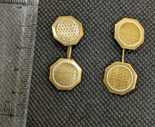Gemelos Oro 18k 9,30gr