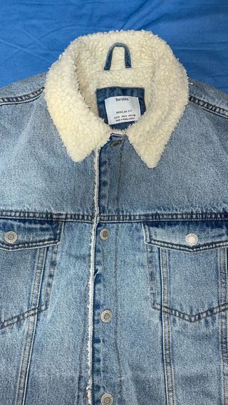 Chaqueta vaquera Bershka forrada M/38