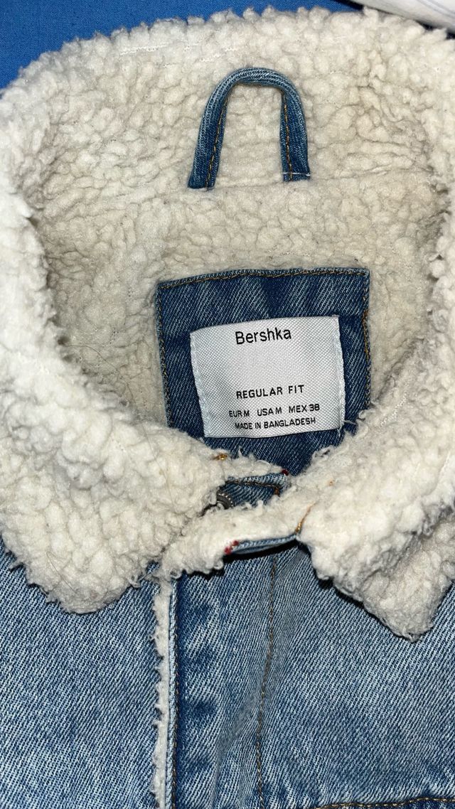 Chaqueta vaquera Bershka forrada M/38