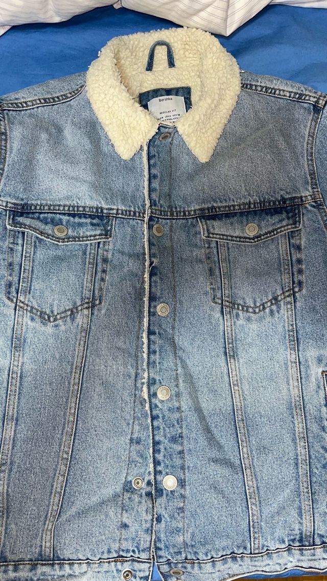 Chaqueta vaquera Bershka forrada M/38