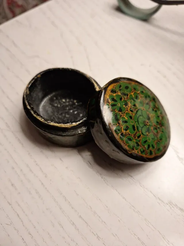 Cajas Decorativas Papel Mache Set 4