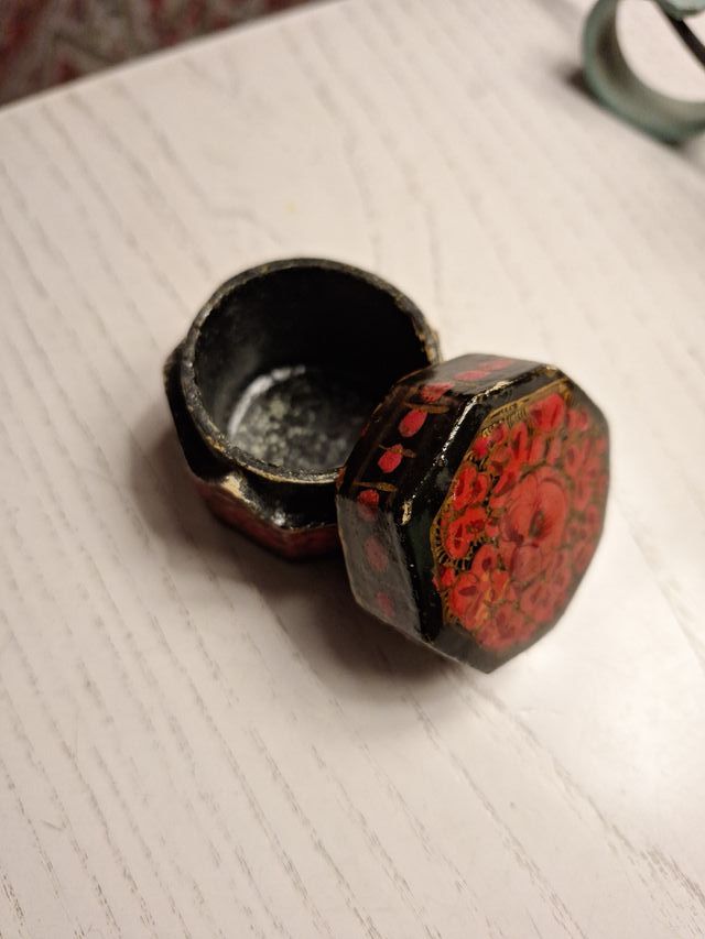 Cajas Decorativas Papel Mache Set 4