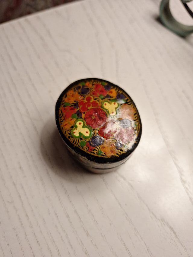 Cajas Decorativas Papel Mache Set 4