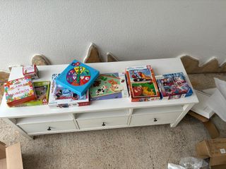 Lote de Rompecabezas y juegos de mesa Infantiles