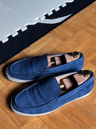 Mocasines Scarosso Azul Marino
