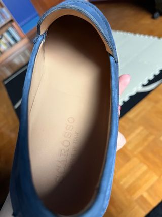Mocasines Scarosso Azul Marino