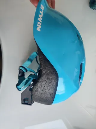 Casco bici infantil azul 48-52 cm
