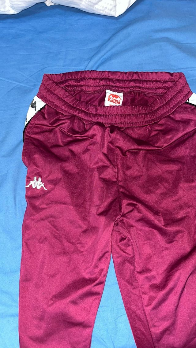 Pantalones chándal Kappa morados