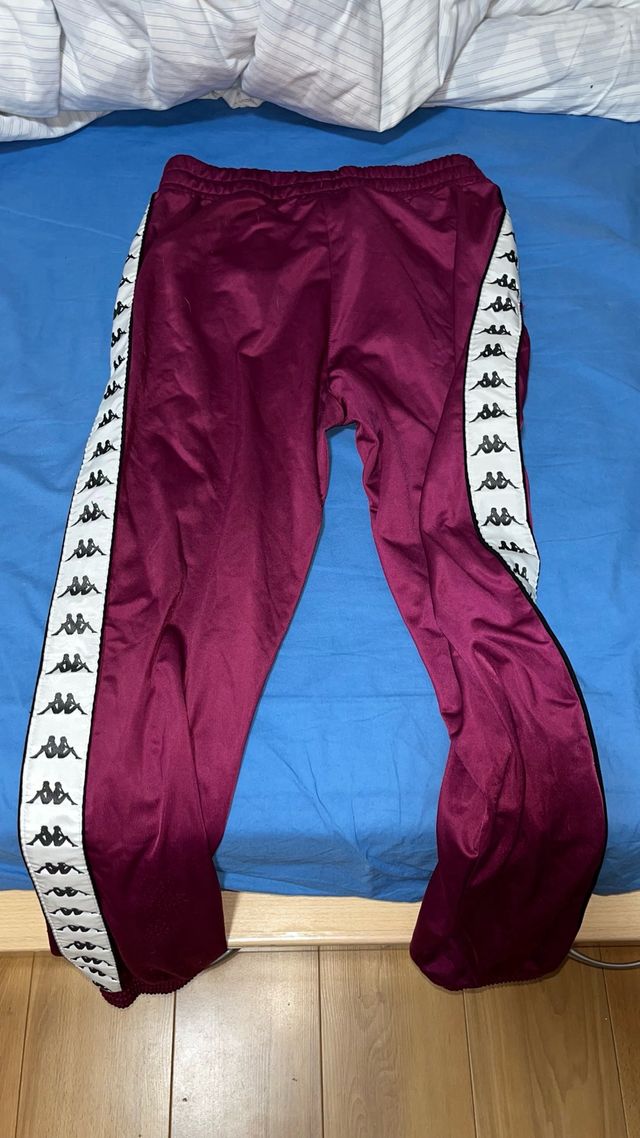Pantalones chándal Kappa morados