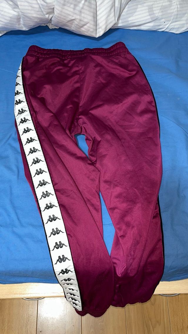Pantalones chándal Kappa morados