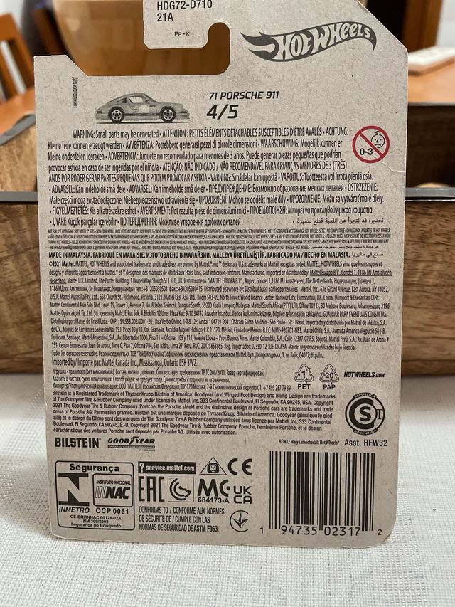 Hot Wheels '71 Porsche 911
