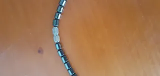 Collar de hematies con colgante