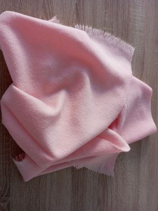 Manta bebé rosa
