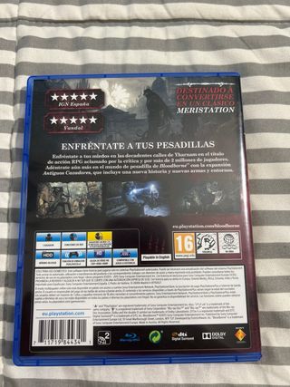 Bloodborne Edición Juego del Año PS4